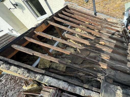 Heacham Roofing Services 16 This is a photo of a roof needing repairs in Heacham
