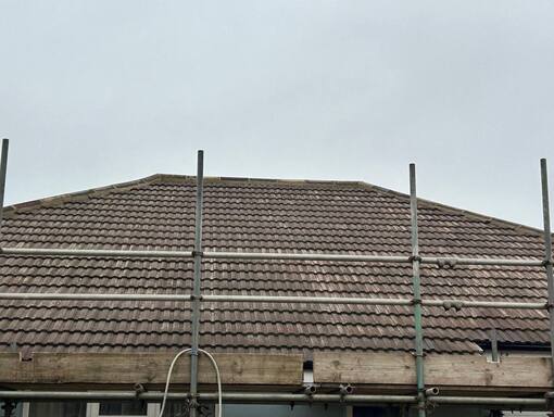 Heacham Roofing Services 4 This is a photo of a roof being installed in Heacham. Installation carried out by Heacham Roofing Services