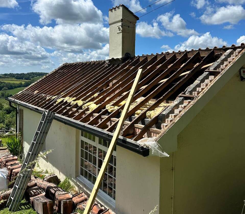 Heacham Roofing Services 8 This is a photo of a roof being repaired in Heacham. Installation carried out by Heacham Roofing Services