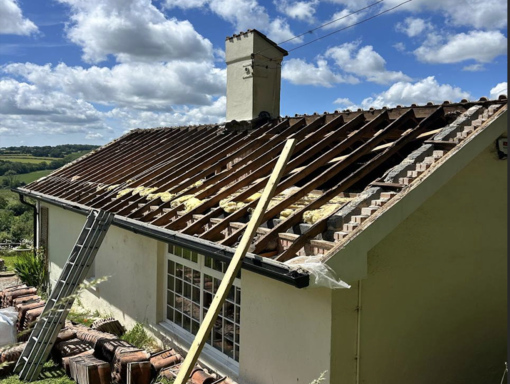 Heacham Roofing Services 82 This is a photo of a roof being repaired in Heacham. Installation carried out by Heacham Roofing Services